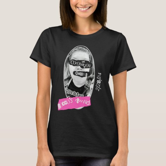 女王の戴冠 Tシャツ (正面)