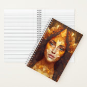 女王の日記 ノートブック (内側)