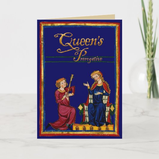 女王の特権 シーズンカード (正面)