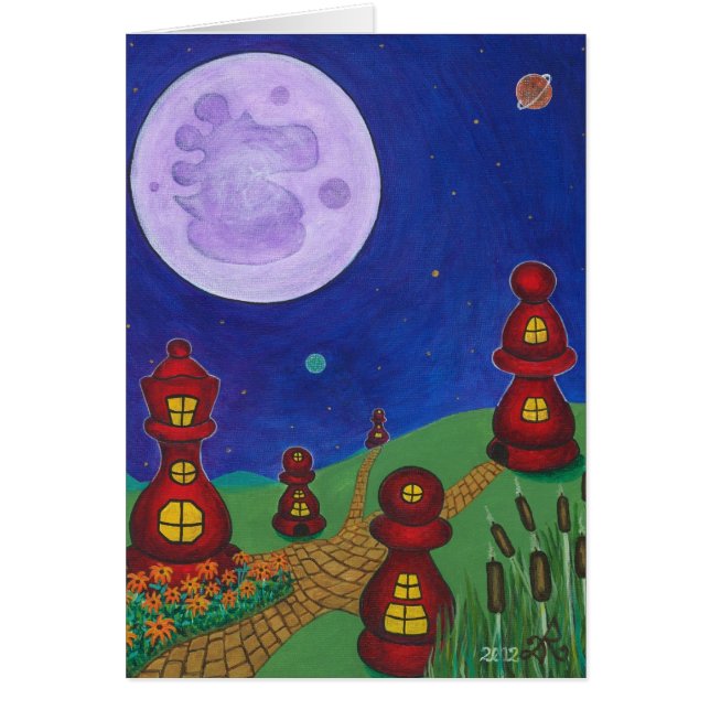 女王の町 (正面)