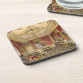 女王の私用居間、Windsorの城、 コースター (左側)