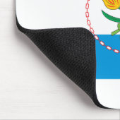 女王の自治区の旗 マウスパッド (コーナー)