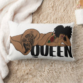 女王の装飾用クッション ランバークッション (ブランケット)