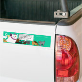 女王の要求 バンパーステッカー (トラック上)