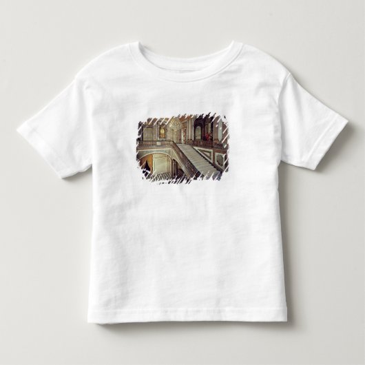 女王の階段、c.1679 トドラーTシャツ (正面)