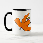 女王の鳥のマグ マグカップ (左)