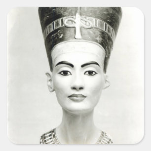 女王のNefertitiバスト スクエアシール