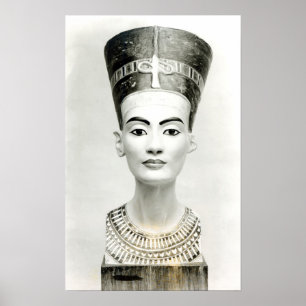 女王のNefertitiバスト ポスター