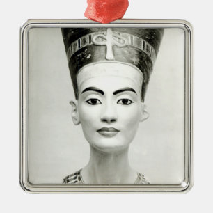 女王のNefertitiバスト メタルオーナメント