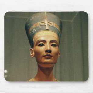 女王のNefertiti、正面図バスト マウスパッド