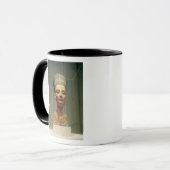 女王のNefertiti、正面図バスト マグカップ (正面左)