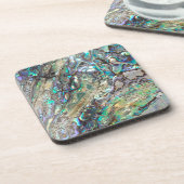 女王のpauaの貝 コースター (左側)