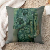 女王のTiyeのAmenophis III、Neの妻小像 クッション (ブランケット)