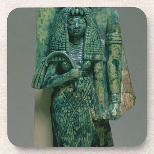 女王のTiyeのAmenophis III、Neの妻小像 コースター (正面)