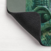 女王のTiyeのAmenophis III、Neの妻小像 マウスパッド (コーナー)