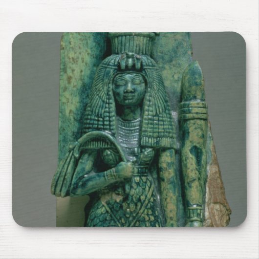 女王のTiyeのAmenophis III、Neの妻小像 マウスパッド (正面)