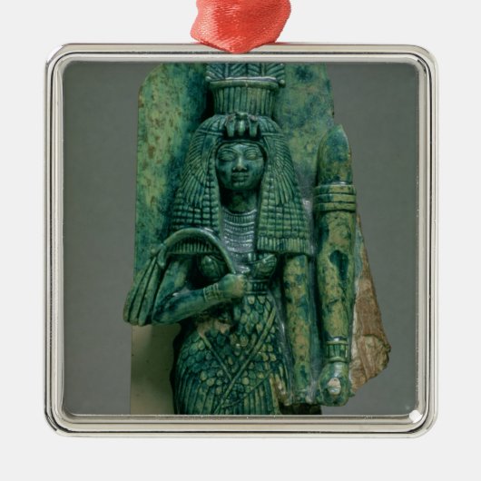 女王のTiyeのAmenophis III、Neの妻小像 メタルオーナメント (正面)