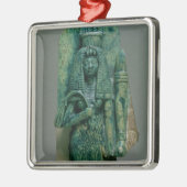 女王のTiyeのAmenophis III、Neの妻小像 メタルオーナメント (左)