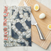 女王はコップタオルを食べなければなりません キッチンタオル (四つ折り)