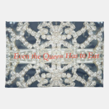 女王はコップタオルを食べなければなりません