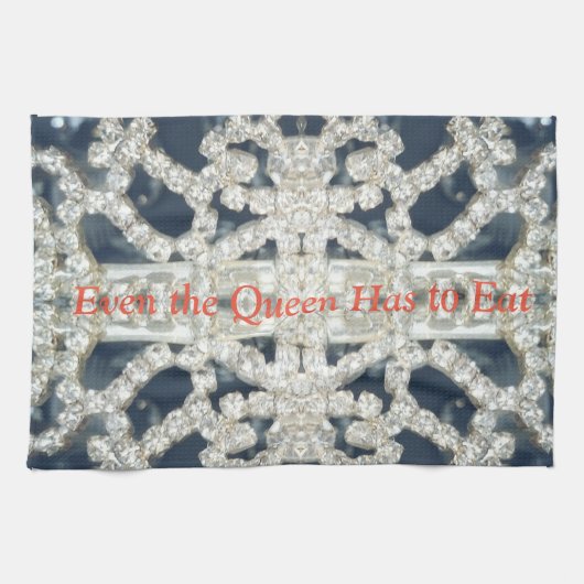 女王はコップタオルを食べなければなりません キッチンタオル (横)