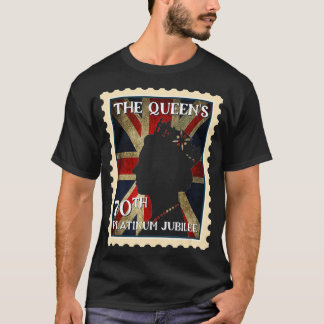 女王はプラチナジュビリー20221952イギリス Tシャツ