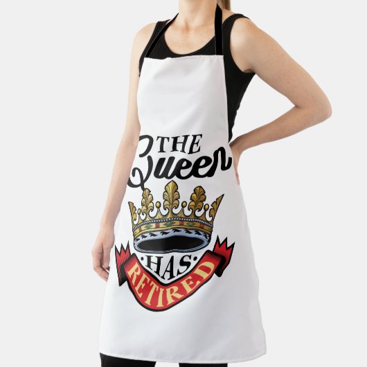 女王は女退職したを退ける エプロン (インサイチュ)