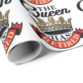 女王は女退職したを退ける ラッピングペーパー (ロールコーナー)