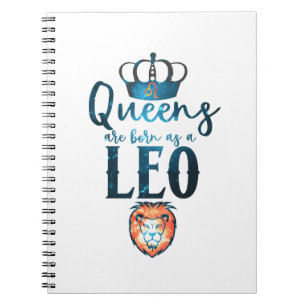 女王は生まれLEO〔占星術の〕十二宮図の標威厳がある記7月 ノートブック