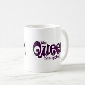 女王は話しました! コーヒー・マグ コーヒーマグカップ (正面右)