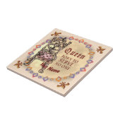 女王は誰にも仕えない タイル (側面)