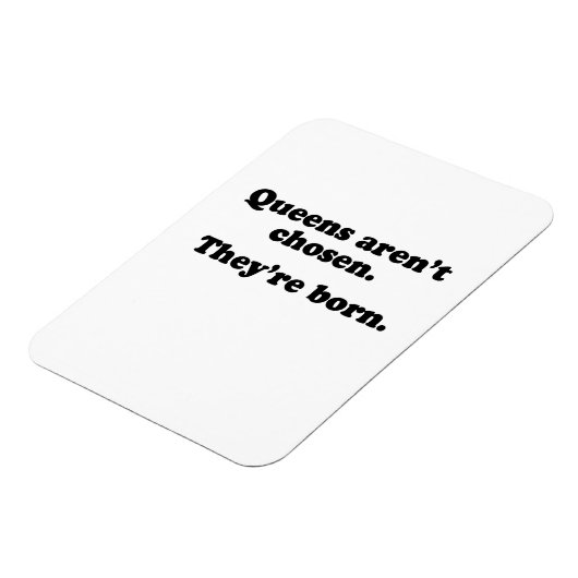 女王は選ばれてない生まれ マグネット (左側)