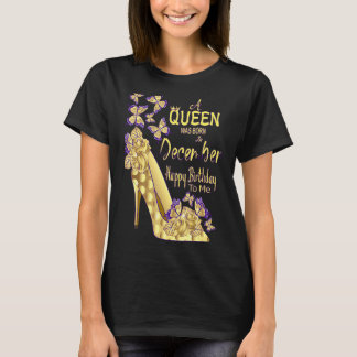 女王は12月生まれに女子Gの誕生日を迎えた Tシャツ