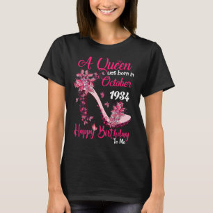 女王は1934生まれ年10月にハイヒール88バットだった Tシャツ