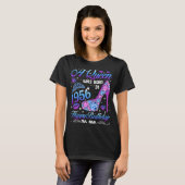 女王は1956生まれ年の66誕生日ハイヒールVにあった Tシャツ (正面フル)