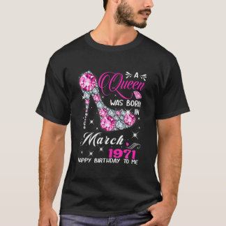 女王は1971年生まれ3月に51番目の誕生日ギフトだった Tシャツ