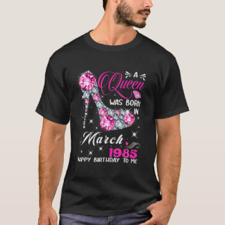 女王は1985年生まれ3月に37番目の誕生日贈り物だった Tシャツ