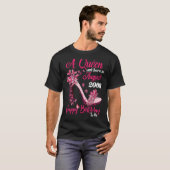 女王は2008生まれ年に高いヒール15Birに入った Tシャツ (正面フル)