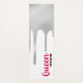 女王をパーソナライズ得このヨガマット ヨガマット (裏面)