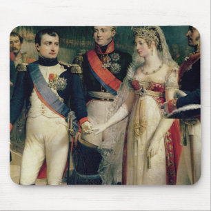 女王を受け取っているLouisa Napoleon Bonaparte マウスパッド