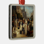 女王を受け取っているLouisa Napoleon Bonaparte メタルオーナメント (右)