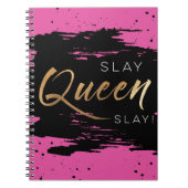 女王を殺害しますピンクのノートを殺害して下さい ノートブック (正面)