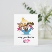 女王を王のように育てる シーズンポストカード (スタンド正面)