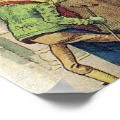 女王アリスとカエル ポスター (角)