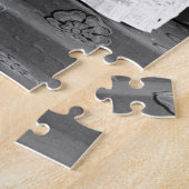 女王エリザベス2世が戴冠式に ジグソーパズル (側面)