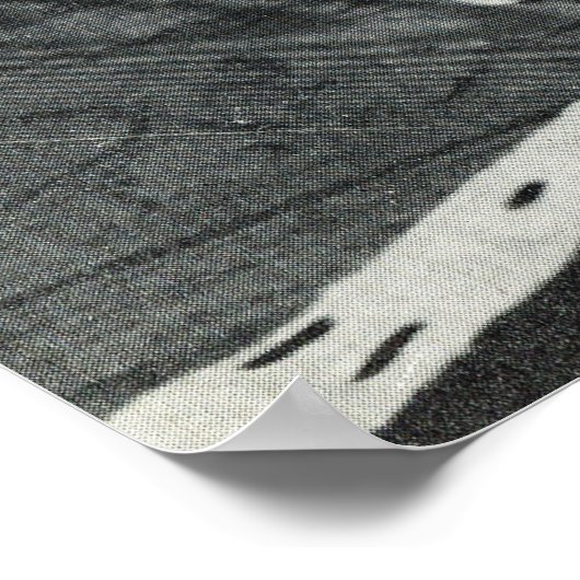 女王エリザベス2世が戴冠式レガリアを身に着けている ポスター (角)