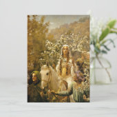 女王ギネヴィアの五月祭招待状 招待状 (スタンド正面)