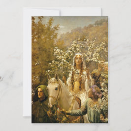 女王ギネヴィアの五月祭招待状 招待状