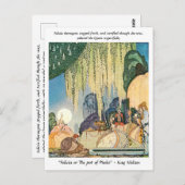 女王ケイ・ニーセンに会う羊飼いの娘 ポストカード (正面/裏面)