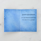 女王ハッピーバースデーカード カード (内部)